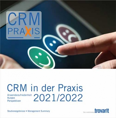 Trovarit-Studie CRM in der Praxis 2021/2021