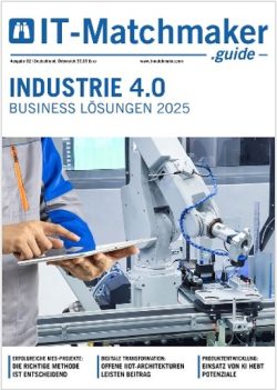 IT-Matchmaker.guide Industrie 4.0 Business Lösungen