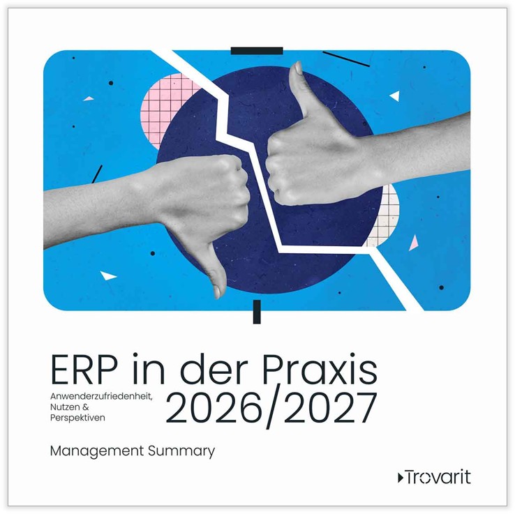 Trovarit-Studie ERP in der Praxis 2026-2027